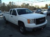 2008 GMC Sierra 2500HD SLE Extended Cab 4x4 Front 3/4 View