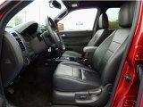 2012 Ford Escape Limited V6 Charcoal Black Interior