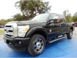 2014 Ford F250 Super Duty Platinum Crew Cab 4x4 Front 3/4 View