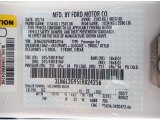 2014 MKZ Color Code for White Platinum - Color Code: UG