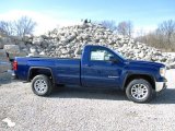 2014 Cobalt Blue Metallic GMC Sierra 1500 SLE Regular Cab 4x4 #91172427