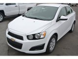 Summit White Chevrolet Sonic in 2014