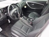 2014 Hyundai Elantra GT Black Interior