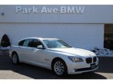 Mineral White Metallic BMW 7 Series in 2011