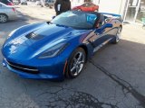 2014 Laguna Blue Tintcoat Chevrolet Corvette Stingray Convertible #91171979