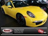 2014 Racing Yellow Porsche 911 Carrera S Coupe #91172269