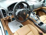 2014 Porsche Cayenne Turbo S Espresso/Cognac Natural Leather Interior