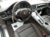 2014 Porsche Panamera 4S Executive Espresso Natural Leather Interior