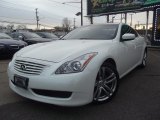 2008 Ivory Pearl White Infiniti G 37 Journey Coupe #91214225