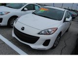 2013 Crystal White Pearl Mica Mazda MAZDA3 i SV 4 Door #91214462