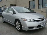 2011 Alabaster Silver Metallic Honda Civic LX Sedan #91214574