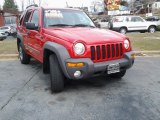 2002 Flame Red Jeep Liberty Sport 4x4 #91214560