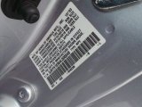 2004 Element Color Code for Satin Silver Metallic - Color Code: NH623M