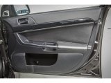 2012 Mitsubishi Lancer Evolution MR Door Panel