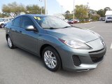 Dolphin Gray Mica Mazda MAZDA3 in 2012