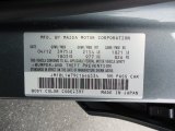 2012 MAZDA3 Color Code for Dolphin Gray Mica - Color Code: 39T