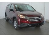 2014 Basque Red Pearl II Honda CR-V LX #91318748