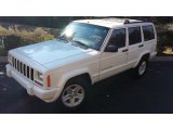 Stone White Jeep Cherokee in 2001