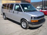 Silver Ice Metallic Chevrolet Express in 2014