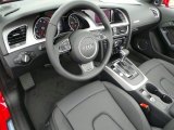 2014 Audi A5 2.0T Cabriolet Black Interior