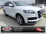 2014 Glacier White Metallic Audi Q7 3.0 TFSI quattro S Line Package #91363067