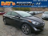 2014 Black Hyundai Elantra Limited Sedan #91363246