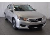 2014 Alabaster Silver Metallic Honda Accord LX Sedan #91362759