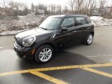 Absolute Black Metallic Mini Cooper in 2012