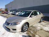 2014 Champagne Frost Pearl Honda Accord LX Sedan #91362841