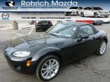 Brilliant Black Mazda MX-5 Miata in 2008