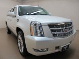 2011 White Diamond Tricoat Cadillac Escalade ESV Platinum AWD #91362743