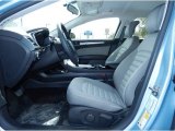 2014 Ford Fusion Hybrid S Earth Gray Interior