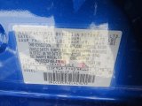 2014 Versa Note Color Code for Metallic Blue - Color Code: B17