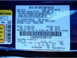 2014 Fusion Color Code for Deep Impact Blue - Color Code: J4