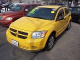 2007 Solar Yellow Dodge Caliber SE #91449314
