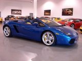2008 Blu Caelum (Blue) Lamborghini Gallardo Spyder #913700
