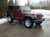 2010 Red Rock Crystal Pearl Jeep Wrangler Rubicon 4x4 #91449536