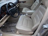 1990 Mercedes-Benz 420 SEL Sedan Parchment Interior