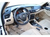 2014 BMW X1 xDrive28i Sand Beige Interior