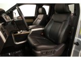 2011 Ford F150 Lariat SuperCab 4x4 Black Interior