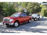 2010 Red Candy Metallic Ford F150 XLT SuperCab #91494016