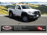 2014 Super White Toyota Tacoma Regular Cab 4x4 #91493685