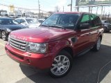 Rimini Red Metallic Land Rover Range Rover Sport in 2007