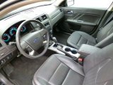 2012 Ford Fusion Sport AWD Charcoal Black Interior
