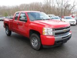 2011 Victory Red Chevrolet Silverado 1500 LS Extended Cab 4x4 #91514692