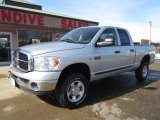 2007 Bright Silver Metallic Dodge Ram 2500 SLT Quad Cab 4x4 #91518425