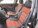 2014 Chevrolet Cruze LT Jet Black/Brick Interior