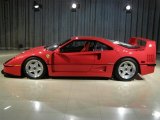 1990 Ferrari F40  1990 Ferrari F40, Red / Red Interior, Profile