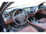 2014 BMW 5 Series 528i xDrive Sedan Cinnamon Brown Interior