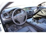 2014 BMW 5 Series 528i xDrive Sedan Black Interior